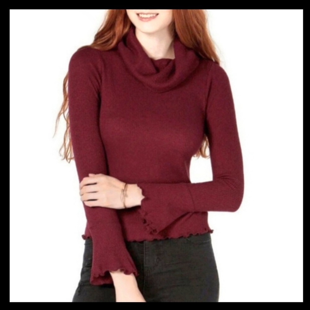 AMERICAN RAG Cowl Neck Top